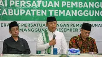 Plt Ketua Umum Partai Persatuan Pembangunan (PPP) Muhamad Mardiono menyambangi Kantor DPC PPP Temanggung, Jawa Tengah, Jumat (28/7). (Ist)