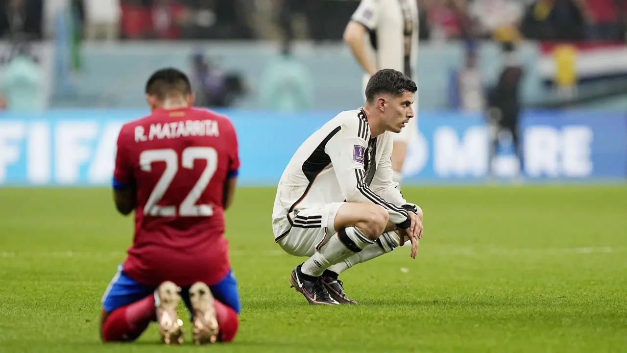 Foto: Tangisan Kai Havertz Usai 2 Golnya Gagal Antarkan Jerman ke 16 Besar Piala Dunia 2022