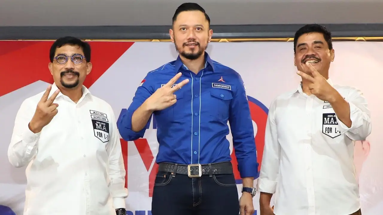 AHY Instruksikan Kadernya Bergerak Masif Menangkan Machfud Arifin-Mujiaman di Pilwali Surabaya