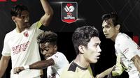 Rapor Pemain PSM Makassar di semifinal Piala Menpora 2021 leg kedua. (Bola.com/Dody Iryawan)