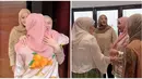 Baru saja Dinda Hauw melahirkan anak kedua, kini disusul oleh Kesha Ratulis. Geng Mamayu jenguk Kesha Ratuliu usia lahiran di kediamannya. Ketika satu per satu anggota Geng Mamayu datang, anggota yang lainnya pun menyambut dengan cipika cipiki dan berpelukan. Kehadiran anak kedua Kesha dan Adhi Permana ini tentunya menambah keseruan Geng Mamayu jika berkumpul bareng anak. (Liputan6.com/IG/@/aurelie.hermansyah)