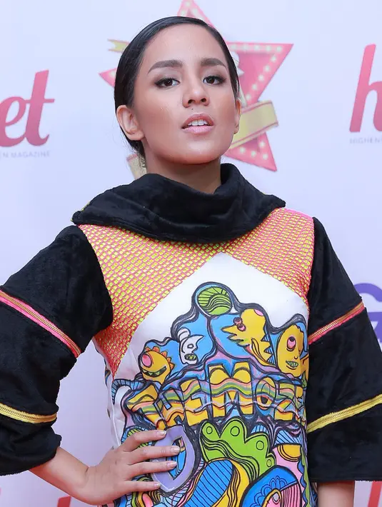 Selain bernyanyi, Angel Pieters mulai merambah dunia acting, dalam serial musik bertajuk ‘Stereo’, Angel memerankan tokoh utama yang antagonis. (Galih W. Satria/Bintang.com)