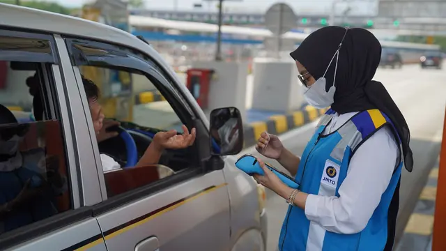 PT Jasa Marga (Persero) Tbk (JSMR) ingatkan pengguna jalan tol memastikan kecukupan saldo e-toll. (Foto: Jasa Marga)