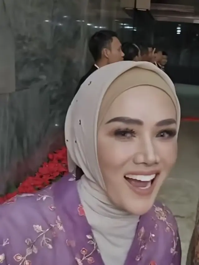 Mulan Jameela Sidang Tahunan MPR/DPR 2024