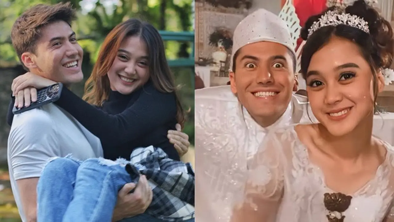 Menikah di Sinetron, Ini 6 Gaya Esta Pramanita dan Bara Valentino dalam Busana Pengantin