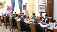 Wakil Menteri Komunikasi dan Digital (Wamen Komdigi) Angga Raka Prabowo menjadi salah satu delegasi yang mendampingi Presiden Prabowo Subianto menyambut Perdana Menteri (PM) Republik Fiji Sitiveni Rabuka di Istana Merdeka Jakarta, Kamis (24/4/2025). (Istimewa)