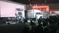 Isuzu Motors Limited melakukan world premiere truk kelas berat Isuzu GIGA di Tokyo Motor Show, Rabu (28/10/2015). 
