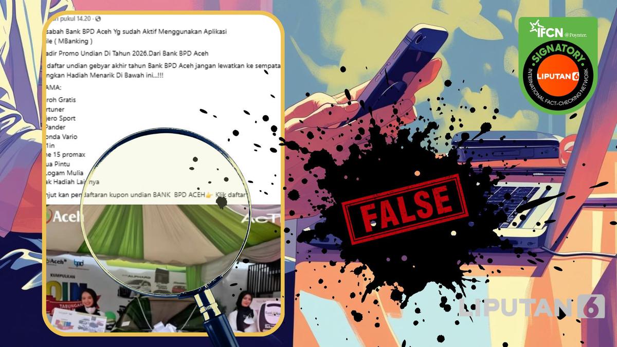 Deretan Hoaks Seputar Undian Berhadiah dari Bank, Simak Faktanya