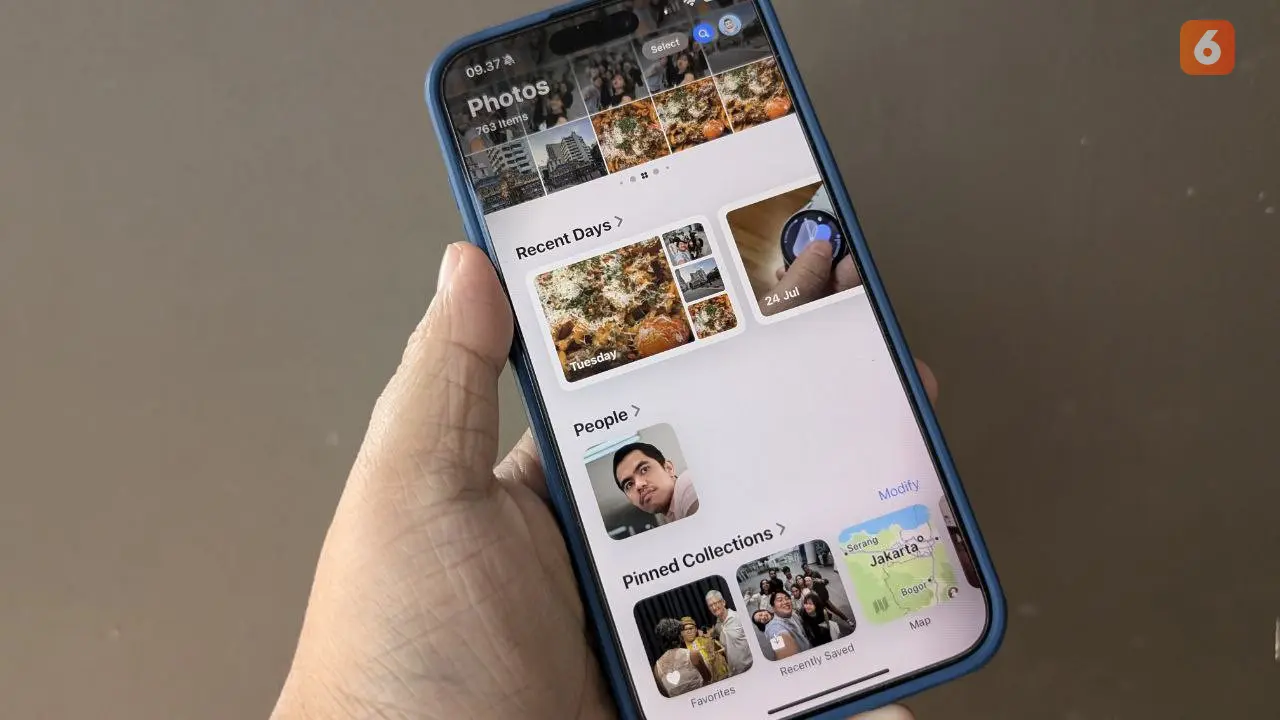 Photos di iOS 18