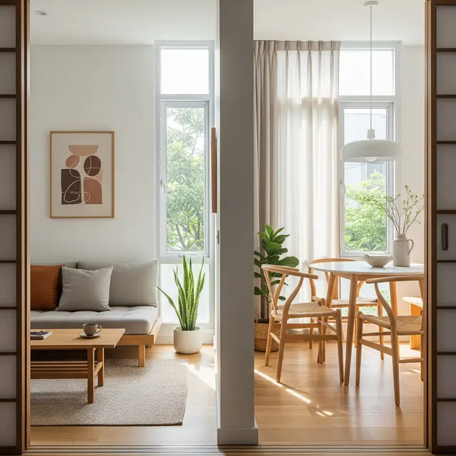 9 Desain Interior Rumah Bergaya Japandi yang Cocok untuk Rumah Kecil, Fungsional Estetik