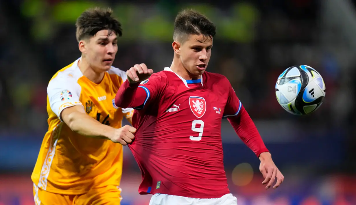 Ini menjadi penampilan ke-10 di turnamen empat tahunan tersebut, sejak mereka masih bernama Cekoslowakia dan Republik Ceko. (AP Photo/Petr David Josek)