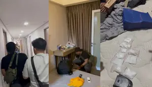 Polisi Menyamar Jadi Cleaning Service, Temukan Apartemen Berisi 3,6 Kg Sabu