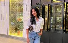 Shenina Cinnamon Tampil Stylish Padukan Gaya Kasual dan Vintage, Outfit Tak Pernah Gagal