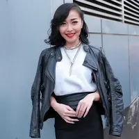 Namun saat ditemui oleh Bintang.com, Rinni Wulandari mengaku dirinya masih lajang alias jomblo. (Galih W. Satria/Bintang.com)