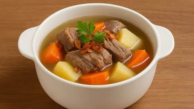 Resep Sop Daging Sapi Bening yang Segar dan Empuk, Cocok untuk Menu Idul Adha!