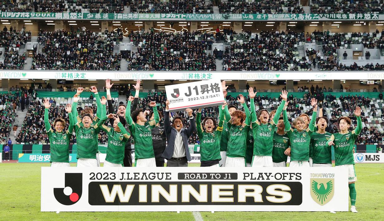 Perhelatan  J1 League 2023 sudah berakhir dan meninggalkan banyak cerita. Salah satu cerita terpenting adalah soal tim-tim yang mampu promosi ke kasta tertinggi Liga Jepang musim ini. (Dokumentasi J.League)