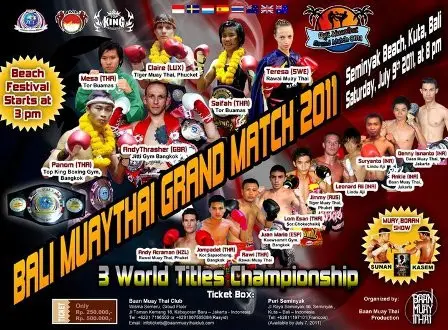 Bali Muay Thai Grand Match 2011