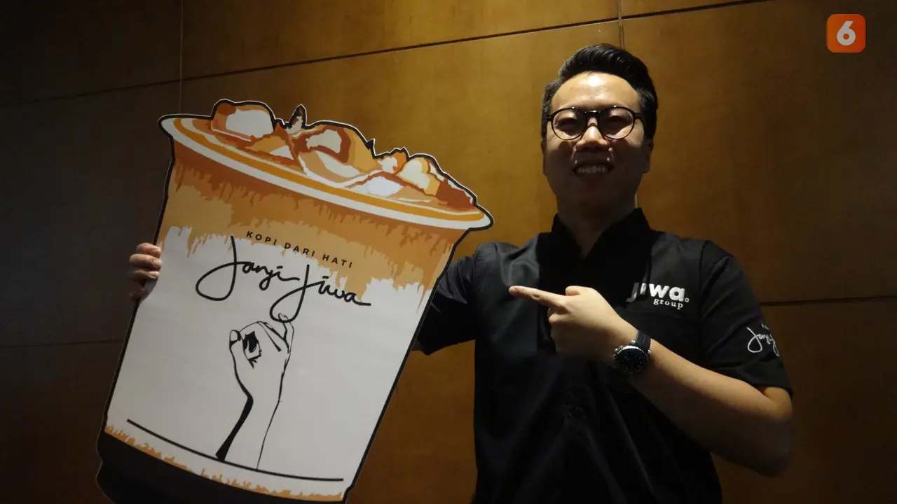 Founder Kopi Janji Jiwa Billy Kurniawan di Jakarta, Senin, 23 Desember 2019. (dok. Liputan6.com/Adhita Diansyavira)