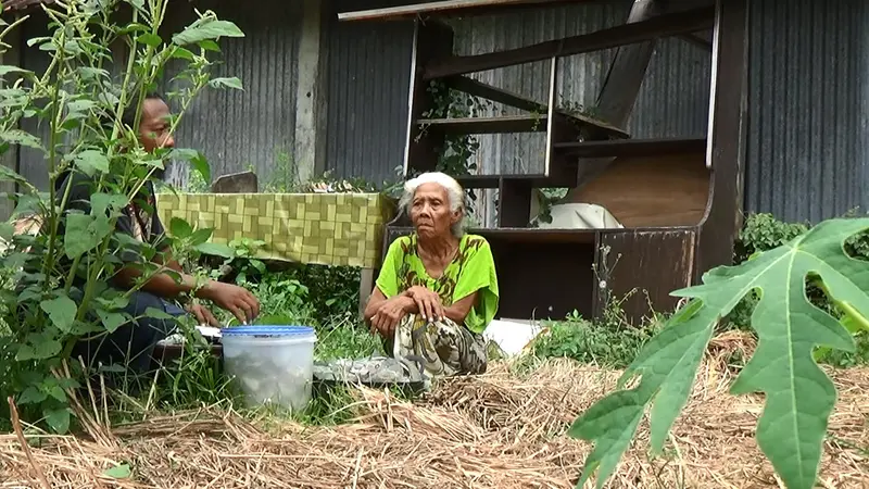 Rumah Nenek Wijayati Hancur Diterjang Badai