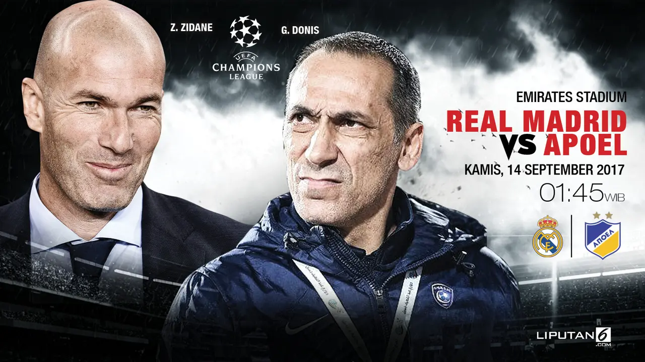 Prediksi Real Maadrid Vs  Apoel