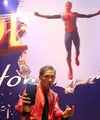 Film Spider-Man Homecoming saat ini menjadi penantian para pecinta film di seluruh penjuru dunia. Salah satunya adalah  Ibnu Jamil, ia merasa senang ketika bisa menjadi orang pertama menonton film ini. (Nurwahyunan/Bintang.com)