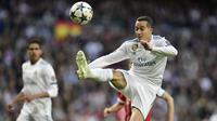 2. Lucas Vazquez - Pemain yang mampu tampil konsisten meski menjadi pemain cadangan di skuad Madrid. Sebelumnya ia ditebus oleh Espanyol degan mahar 500 ribu euro. (AFP/Lluis Gene)
