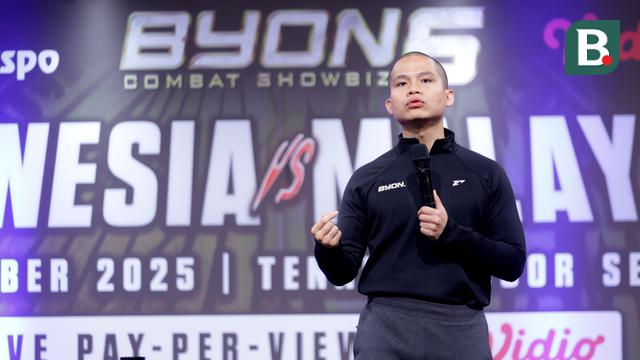 Foto: Petarung Malaysia Pasang Misi Balas Dendam dengan Petarung Indonesia di Byon Combat Showbiz Vol. 6