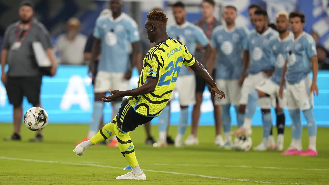 Foto: Pamer Skill Menawan, Arsenal Ungguli Tim MLS All-Stars dalam Kontes MLS All-Stars Skills Challenge