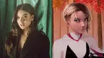 Hailee Steinfeld (kiri) dan karakter Gwen Stacy yang merupakan Spider Woman dari komik Marvel. Selain menjadi Aktris, Hailee juga merupakan seorang penyanyi. (Instagram/@haileesteinfeld/@spiderversemovie)