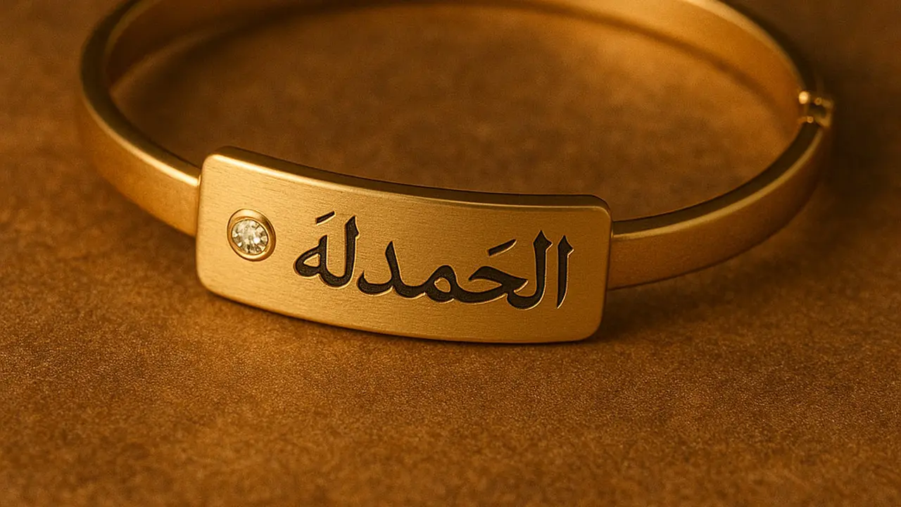 gelang emas islami