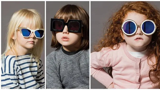 Lucunya Anak Anak Ini Menjadi Model Fashion Kacamata Lifestyle Fimela Com