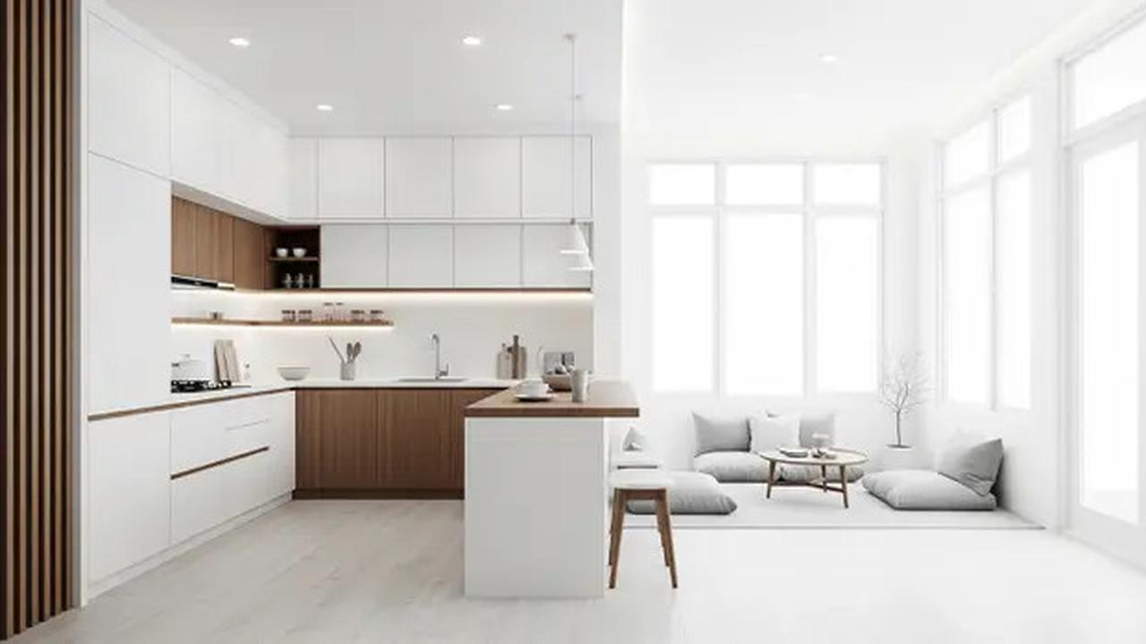8 Model Dapur Minimalis dan Ruang Tamu Menyatu Tanpa Sekat, Cocok untuk Rumah Tipe 36