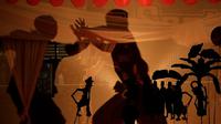 Wayang santri yang mengangkat lakon Resolusi Jihad meriahkan peringatan Hari Santri Nasional (HSN) 2024 di Cilacap. (Foto: Liputan6.com/Dok. Aziz)
