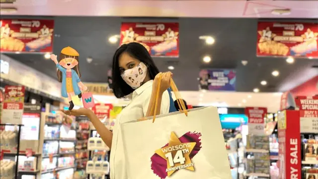 Ulang Tahun ke-14, Watsons Gelar Sale dan Undian Berhadiah