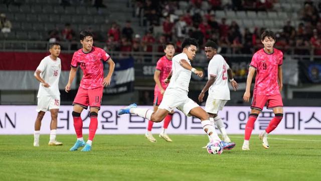 Foto: Timnas Indonesia U-20 Dapat Pelajaran Berharga, Tumbang 3 Gol Tanpa Balas dari Korea Selatan