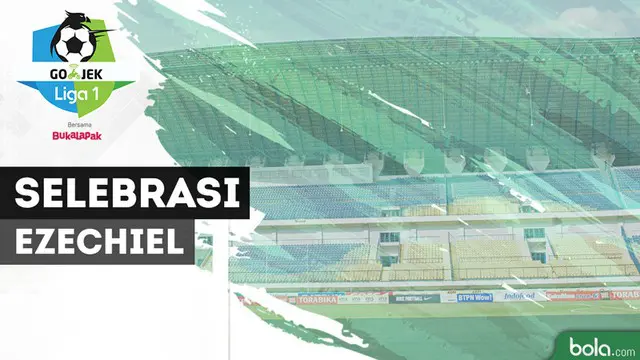 VIDEO: Selebrasi Unik Striker Persib, Ezechiel N'Douassel