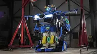 Robot transformers buatan peneliti Jepang (Brave Robotics)