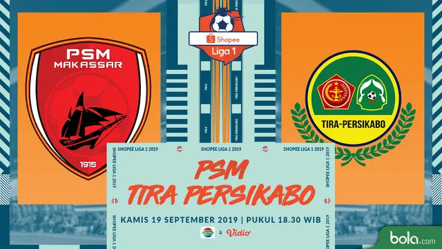 PSM Makassar Vs Tira Persikabo