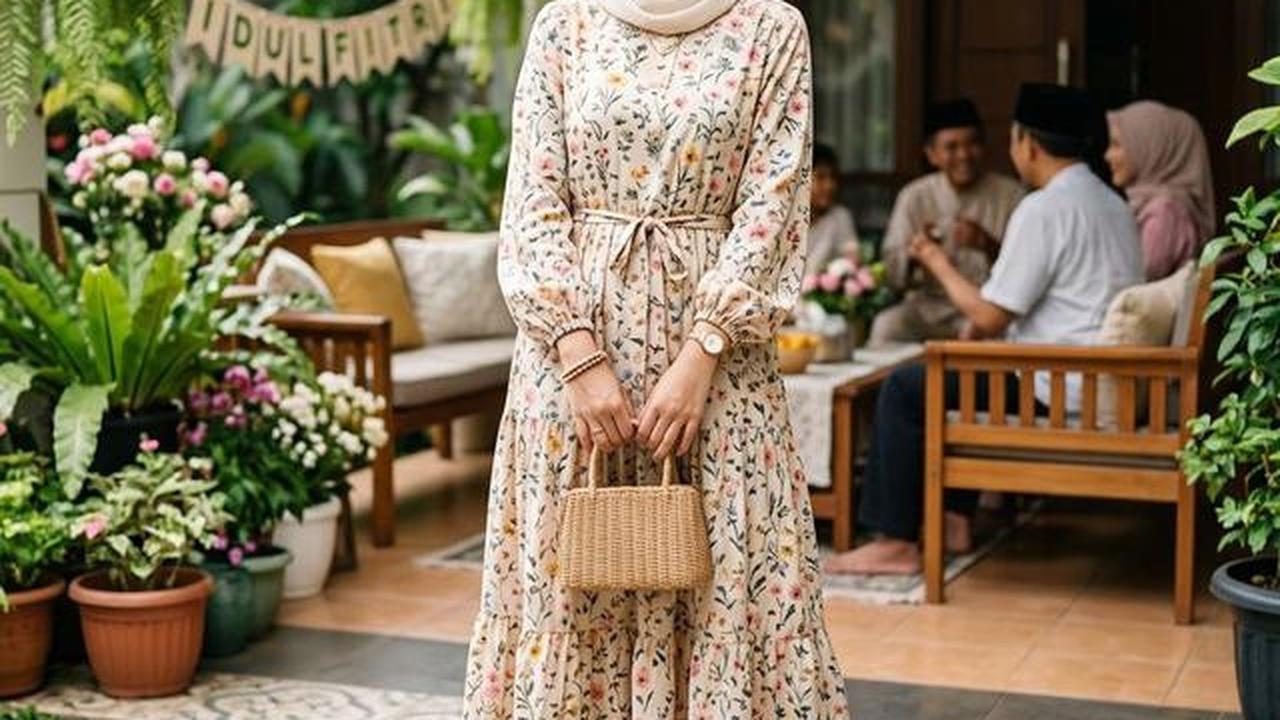 8 Model Dress Casual untuk Silaturahmi Santai Saat Lebaran, Inspirasi Outfit Simpel tapi Elegan