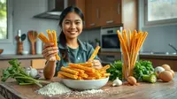 Resep Stik Bawang Seledri Renyah: Camilan Gurih Favorit Semua Kalangan