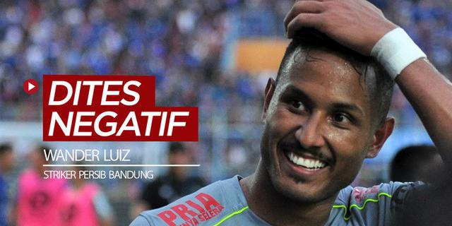 VIDEO: Striker Persib, Wander Luiz Dinyatakan Negatif COVID-19
