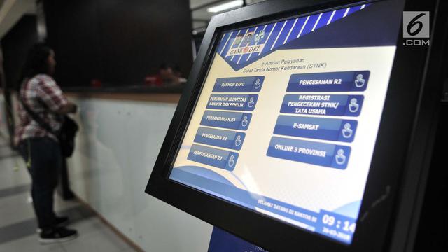 Mengintip alur pelayanan e-Samsat