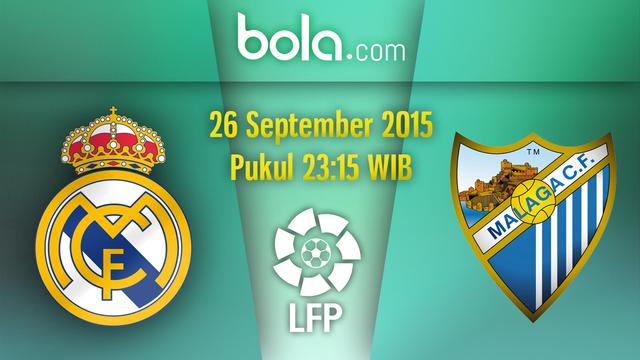 Real Madrid vs Malaga (Bola.com/Samsul Hadi)
