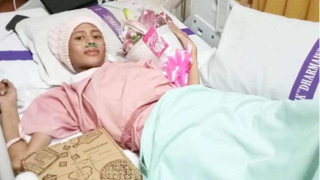 [Bintang] Mengidap Kanker Langka, Begini Perubahan Fisik Lolyta Agustina
