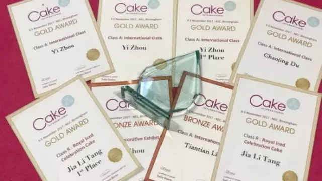Boyong Medali Emas di Lomba Internasional, Kue Buatan Pria Ini Sayang untuk Dipotong