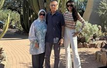 Hangat dan Penuh Cinta, Ini 6 Momen Farah Quinn Berkumpul dengan Orang Tua di Amerika