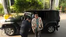 Ketua DPP Partai Golkar versi Munas Ancol, Agun Gunanjar saat tiba di di kantor DPP Partai Golkar, Jakarta, Kamis (22/10/2015). Partai Golkar melakukan rapat internal membahas putusan Mahkamah Agung. (Liputan6.com/Helmi Fithriansyah)