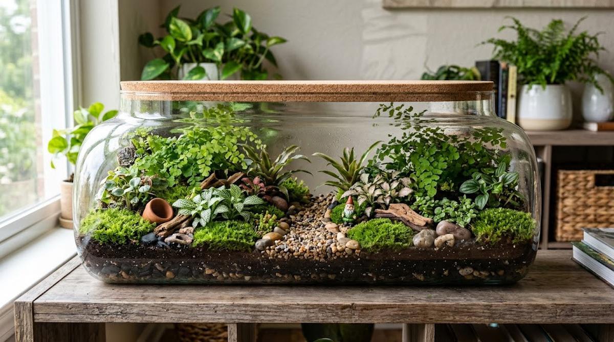 Kebun Mini yang Bisa Dibuat Tanpa Lahan Tanah/AI Generated