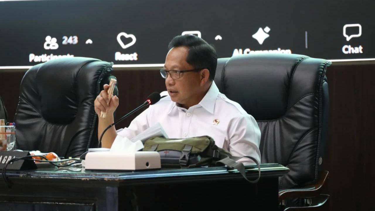 Mendagri Dorong Kolaborasi Kejar Target Pemulihan Pascabencana Sumatera