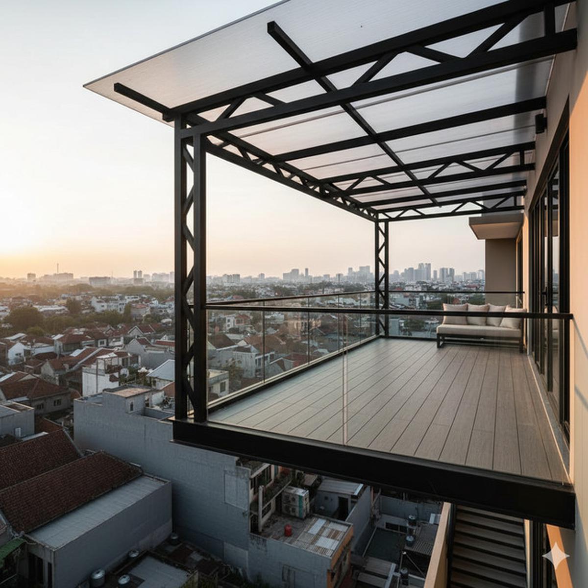 7 Model Teras Rumah Lahan Terbatas dengan Sirkulasi Udara Maksimal untuk Hunian Tropis